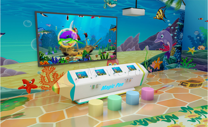 ألعاب الأطفال متعددة اللاعبين 3d مشاريع AR تفاعلية ألعاب الرسم للأطفال الداخلية 3