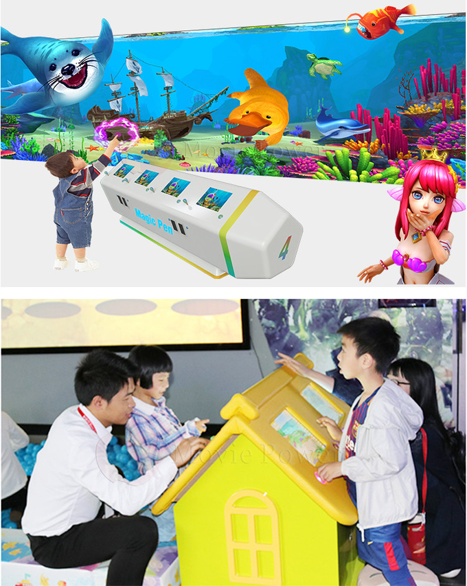 ألعاب الأطفال متعددة اللاعبين 3d مشاريع AR تفاعلية ألعاب الرسم للأطفال الداخلية 1